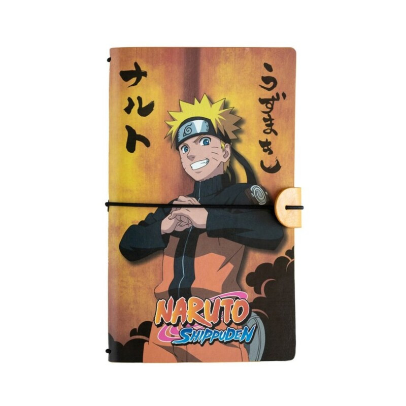 CUADERNO DE VIAJE NARUTO SHIPPUDEN C/GOMA ERIK CTBV023