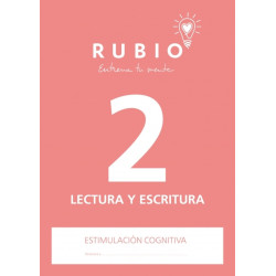 RUBIO ESTIMULACION COGNITIVA LECTURA Y ESCRITURA Nº2