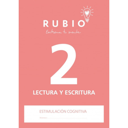 RUBIO ESTIMULACION COGNITIVA LECTURA Y ESCRITURA Nº2