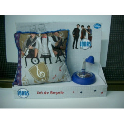 RELOJ CYP JONAS BROTHERS DESPERTADOR C/LAMPARA Y COJIN GS-04-JB