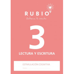 RUBIO ESTIMULACION COGNITIVA LECTURA Y ESCRITURA Nº3