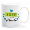 TAZA ALEX BOG CERAMICA MENSAJE TE QUIERO ABUELO HL-037