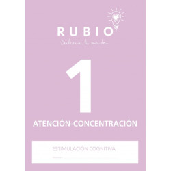 RUBIO ESTIMULACION COGNITIVA ATENCION CONCENTRACION Nº1