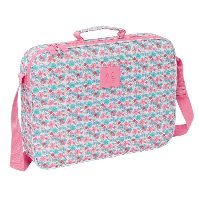 CARTERA EXTRAESCOLARES RECICLADO MOOS "FLORES" SAFTA25 ENERO 612418385