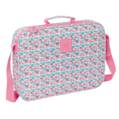 CARTERA EXTRAESCOLARES RECICLADO MOOS "FLORES" SAFTA25 ENERO 612418385