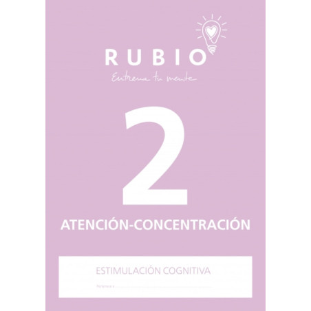 RUBIO ESTIMULACION COGNITIVA ATENCION CONCENTRACION Nº2