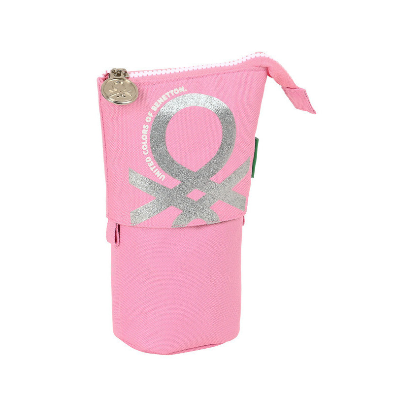 PORTATODO CUBILETE LLENO BENETTON "FLAMINGO PINK" 812252928 19*8 SAFTA22