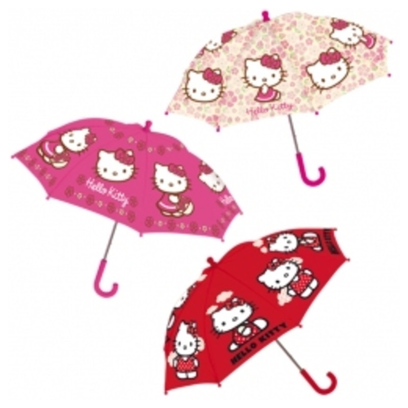 PARAGUAS PERONA 13 HELLO KITTY 98CM 20250 ^