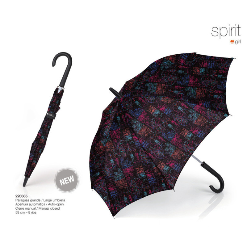 PARAGUAS GABOL17 SCHOOL 59CM AUTOMATICO SPIRIT 220085 ^