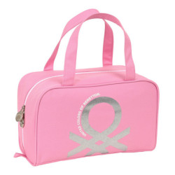NECESER RECTANGULAR BENETTON "FLAMINGO PINK" 812252720 14*31 SAFTA22