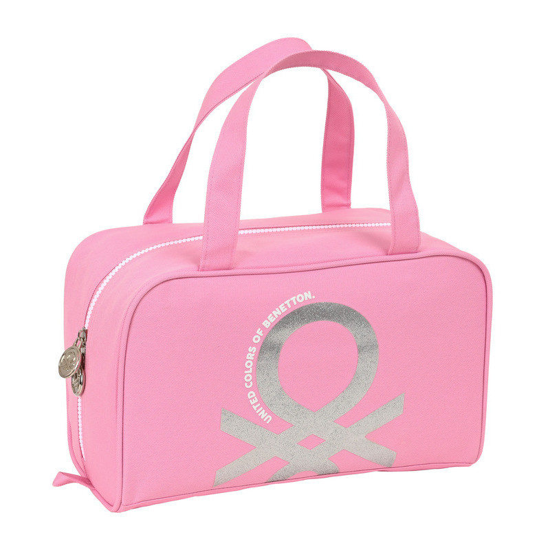 NECESER RECTANGULAR BENETTON "FLAMINGO PINK" 812252720 14*31 SAFTA22