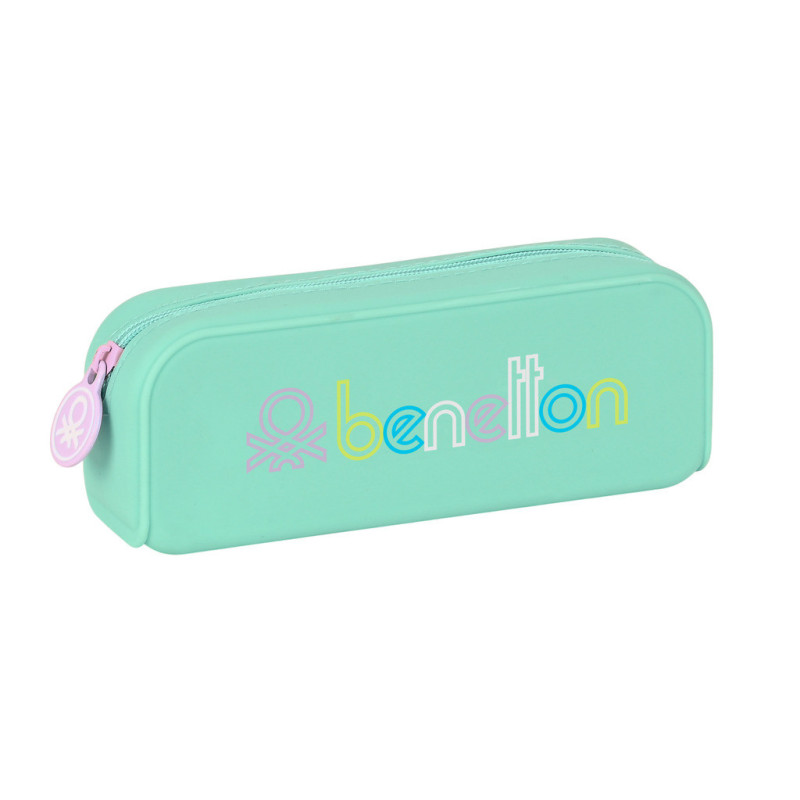 PORTATODO CUADRADO SILICONA BENETTON "WORLD" 812251886 7,5*18,5 SAFTA22