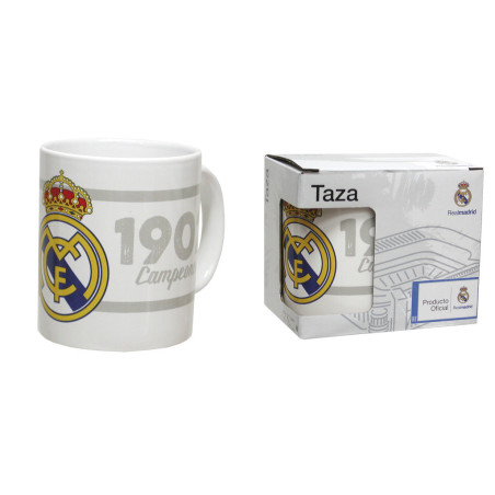 TAZA CYP17 REAL MADRID CERAMICA EN CAJA MG-28C-RM ^
