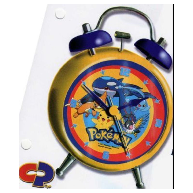 RELOJ CYP POKEMON DESPERTADOR GRANDE RD-12-PK ^
