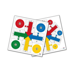 TABLERO FALOMIR PARCHIS 4 Y PARCHIS 6 40CM 27911