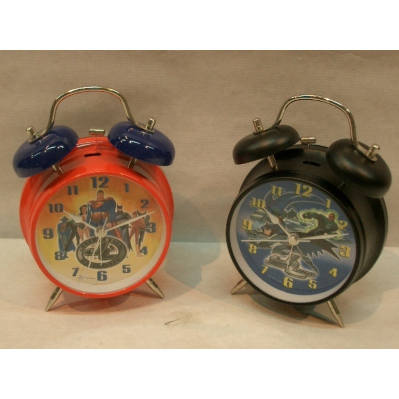 RELOJ CYP LIGA JUSTICIA DESPERTADOR GR. RD-2-JL ^