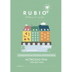 RUBIO ESTIMULACION DESTREZAS MOTRICIDAD FINA DIFICULTAD MEDIA UNIDAD