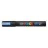 MARCADOR UNI-BALL POSCA PC-5M PUNTA REDONDA 1,8-2,5MM AZUL METALICO -M33-