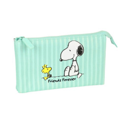 PORTATODO TRIPLE SNOOPY "FRIENDS FOREVER" 812239744 12*22 SAFTA22