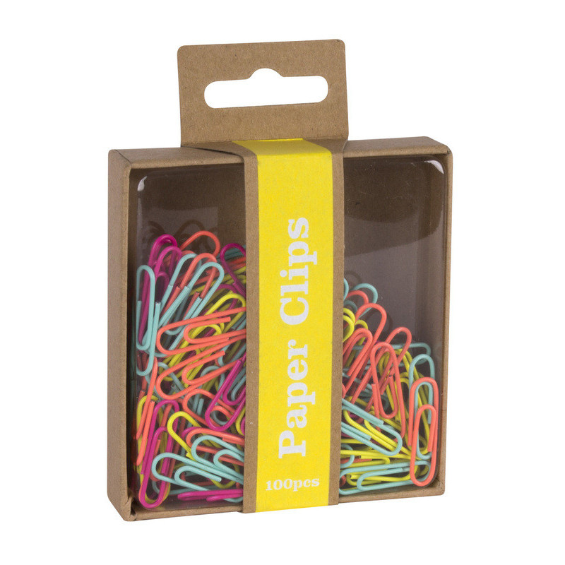 FLUOR PAPER CLIPS 100U APLI20 (5 UN) 15149