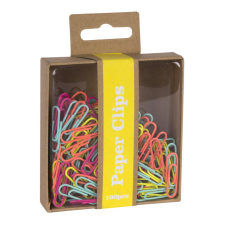 FLUOR PAPER CLIPS 100U APLI20 (5 UN) 15149