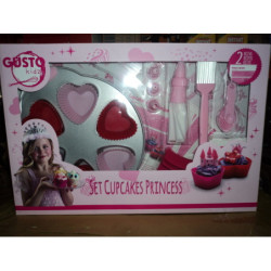 JUEGO COCINA SET PASTELERIA PRINCESA GUSTO KIDZ 8 PIEZAS 930401 ^