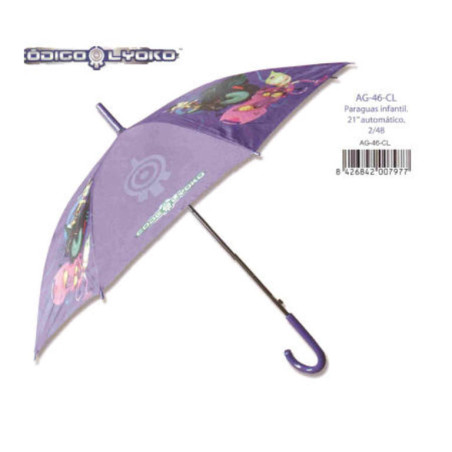 PARAGUAS CYP CODIGO LYOKO INFANTIL INFANTIL AG-46-CL ^