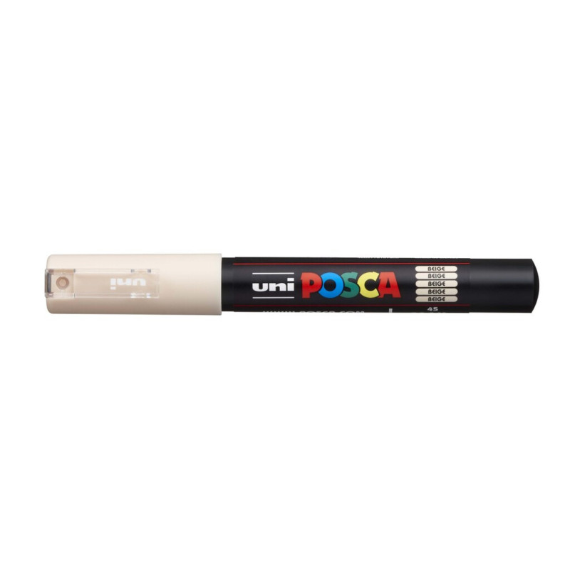 MARCADOR UNI-BALL POSCA PC-1M. PUNTA FINA 0,7MM BEIGE -45-