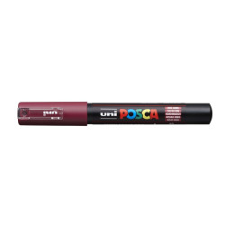 MARCADOR UNI-BALL POSCA PC-1M. PUNTA FINA 0,7MM ROJO VINO -60-