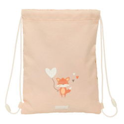 SACO PLANO JUNIOR SAFTA PREESCOLAR "FLORES" SAFTA26 642691855 34X26 UNIDAD