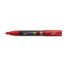 MARCADOR UNI-BALL POSCA PC-1M. PUNTA FINA 0,7MM ROJO -15-