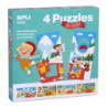 CAJA 4 PUZZLES LAS ESTACIONES APLI20 (1 UN) 17895
