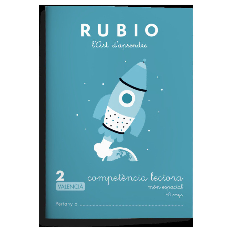 RUBIO COMPETENCIA LECTORA VALENCIANO Nº 2 ISBN 9788416744336 UNIDAD