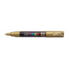 MARCADOR UNI-BALL POSCA PC-1M. PUNTA FINA 0,7MM ORO -25-