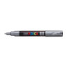 MARCADOR UNI-BALL POSCA PC-1M. PUNTA FINA 0,7MM PLATA -26-
