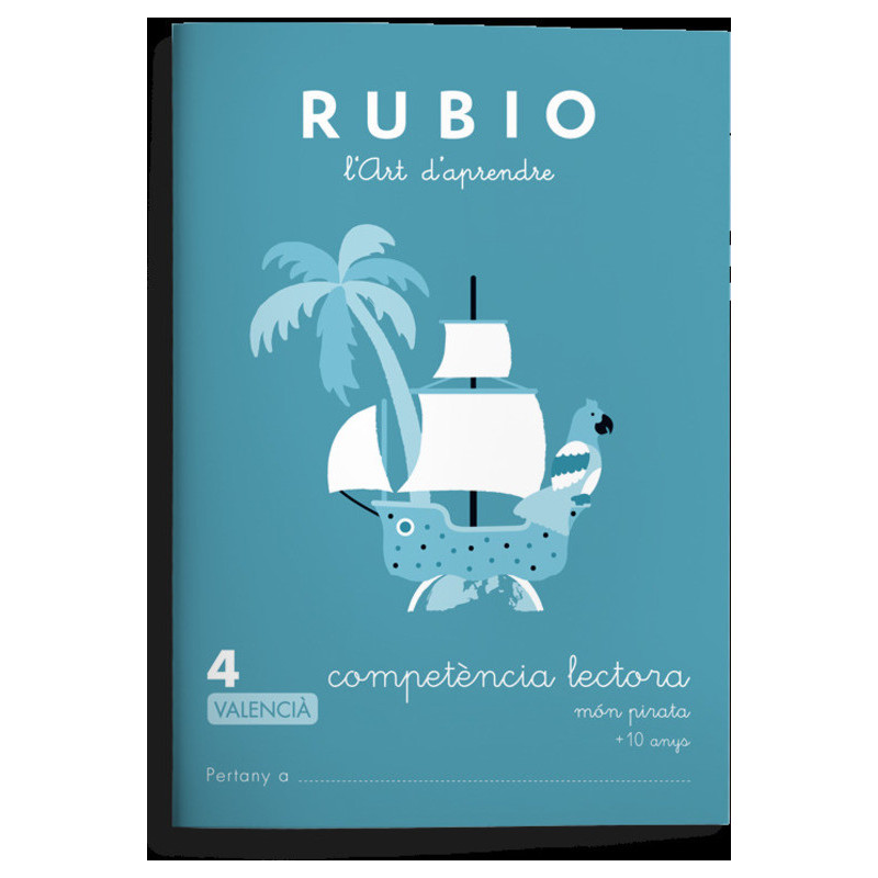 RUBIO COMPETENCIA LECTORA VALENCIANO Nº 4 ISBN 9788416744367 UNIDAD