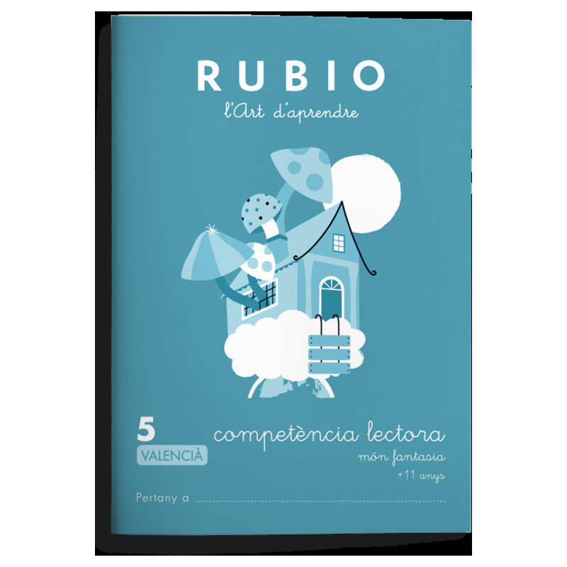 RUBIO COMPETENCIA LECTORA VALENCIANO Nº 5 ISBN 9788416744350 UNIDAD