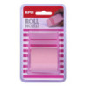 BLOC NOTAS ADHESIVO 5CMX8M EN ROLLO ROSA PASTEL APLI20 (1 UN) 18192