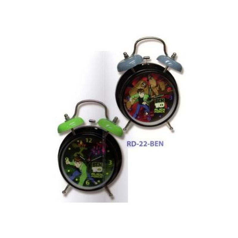 RELOJ CYP BEN 10 DESPERTADOR MEDIANO RD-22-BEN ^