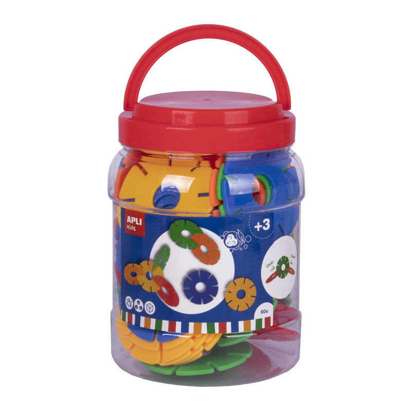 BOLSA JUEGO DISCOS CONECTORES 60U APLI20 (1 UN) 18214