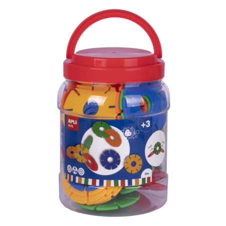 BOLSA JUEGO DISCOS CONECTORES 60U APLI20 (1 UN) 18214