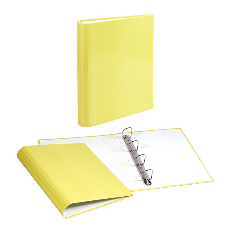 CARPETA CARTON 4A 40MM FL CARCHIVO SOFT PASTEL AMARILLO 12241420