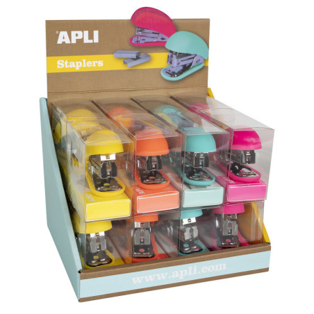 EXP.GRAPADORAS FLUO COL. 4 COLORES 16U APLI20 (16 UN) 18333