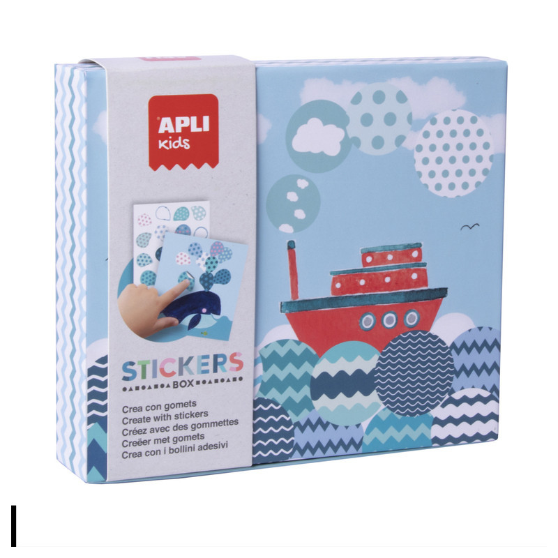 CAJA STICKERS BOX BARCO APLI20 (1 UN) 18363