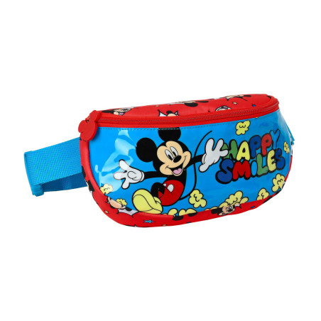RIÑONERA MICKEY MOUSE "HAPPY SMILES" 812214911 14*23 SAFTA22