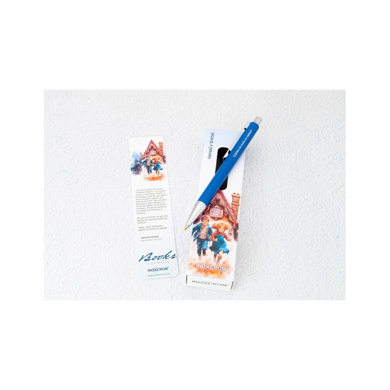 BOLIGRAFO INOXCROM SLIM CUENTOS HANSEL Y GRETEL 10152183