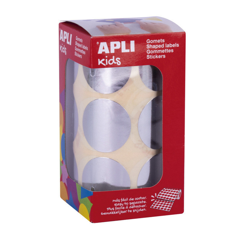 ROLLO GOMETS REDONDOS  33,0 PLATA APLI20 (1 UN) 18482