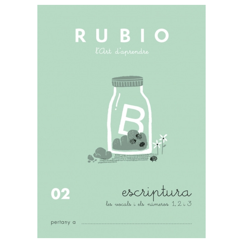 RUBIO CALIGRAFIAS VALENCIANO Nº  02 PTE 10U