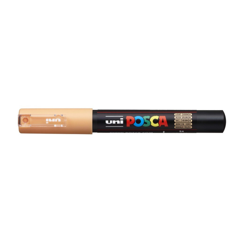 MARCADOR UNI-BALL POSCA PC-1M. PUNTA FINA 0,7MM NARANJA CLARO -54-