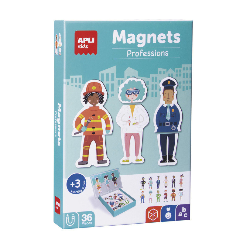 CAJA JUEGO MAGNETICO PROFESIONES 36U APLI20 (1 UN) 18532